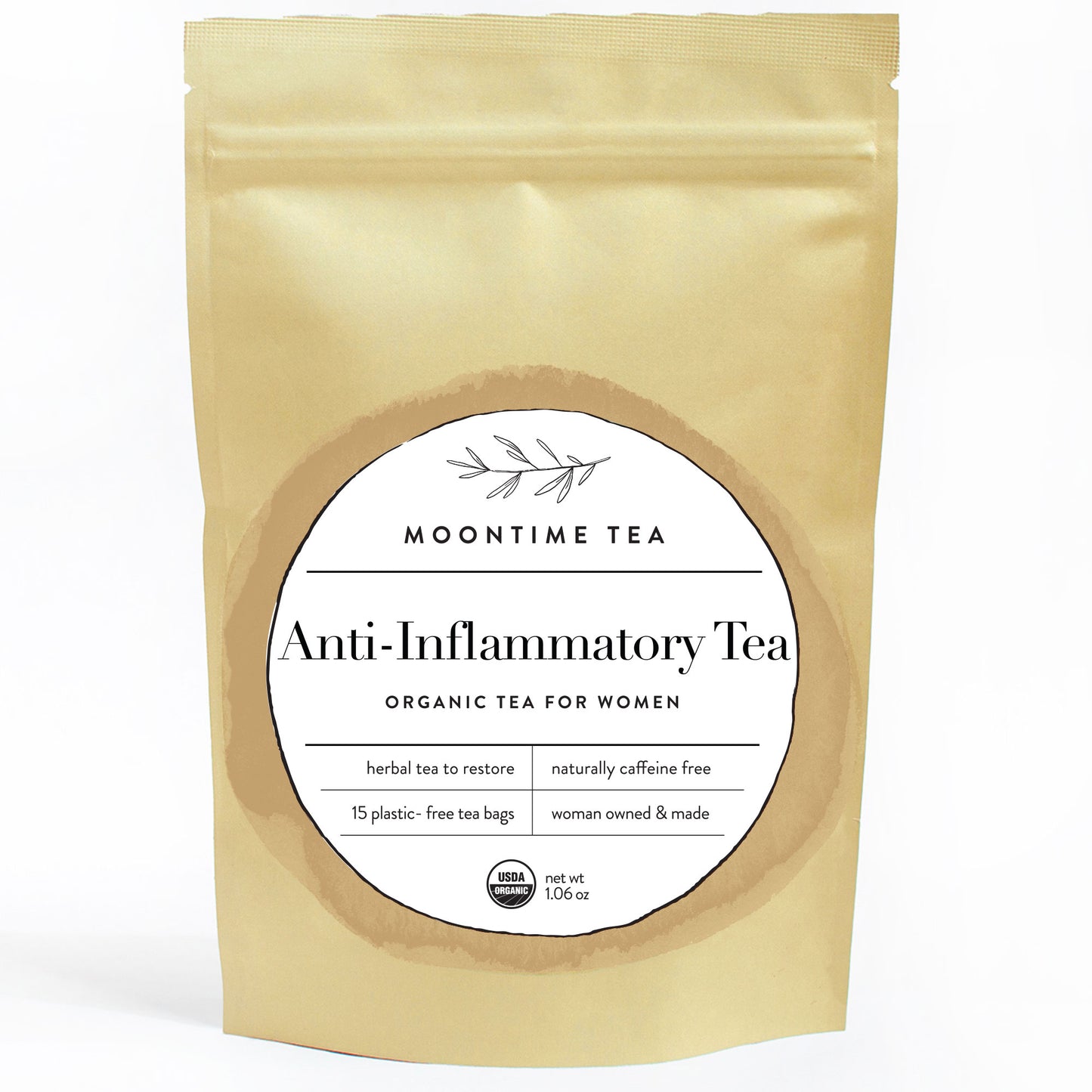 Organic Anti-Inflammatory Tea: Turmeric & Ginger